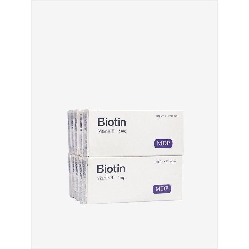 viên uống chống rụng tóc ,da tiết bã nhờn Biotin 5mg