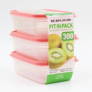 Set 3 hộp nhựa đựng thực phẩm