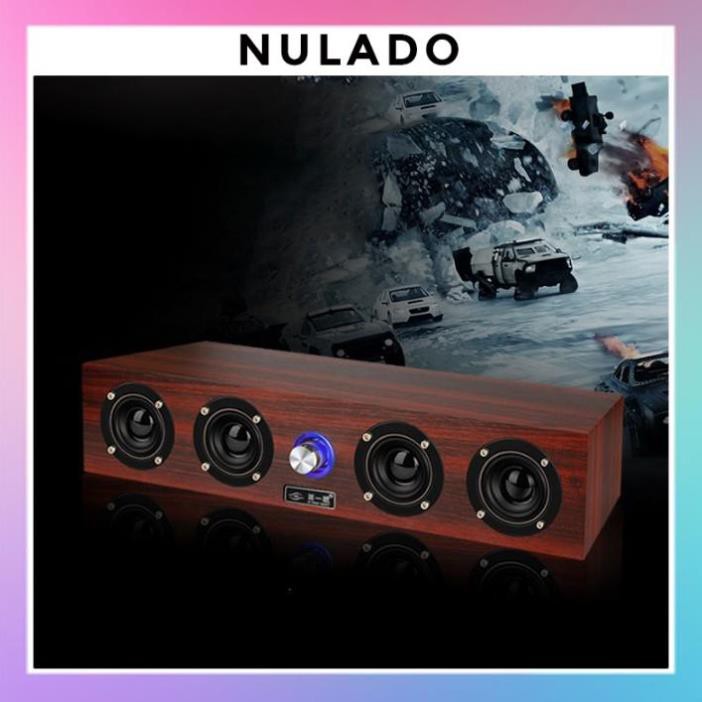 Loa Vi Tính Gỗ 2.1 HP X11 4 Loa NULADO