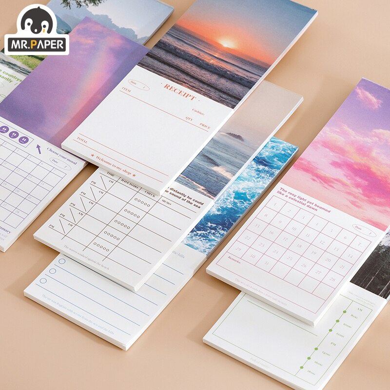 Sổ Ghi Chú 6 Kiểu Dáng Khác Nhau