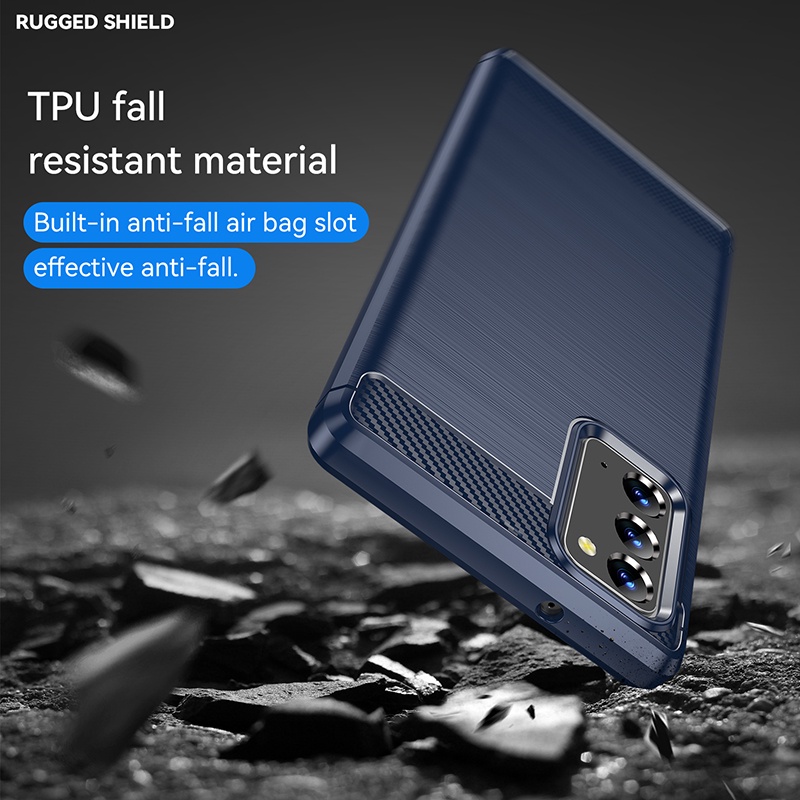 Ốp Điện Thoại Silicon Mềm Tản Nhiệt Có Túi Khí Cho Samsung Galaxy Note 20 Ultra Note 10 Plus Note9 Note8