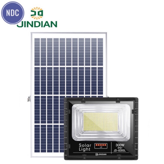 Đèn LED năng lượng mặt trời JINDIAN (60-300w) JD8860L/JD8800L/JD8200L/JD8300L