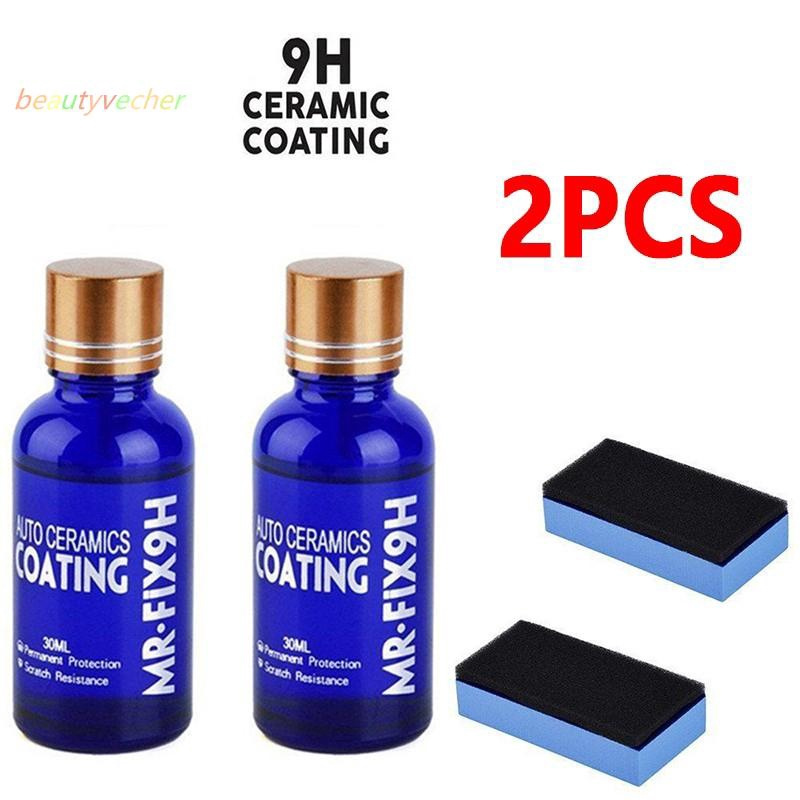 Dung dịch gốm lỏng phủ xe hơi 9H hydrophobic chống xước dán kính