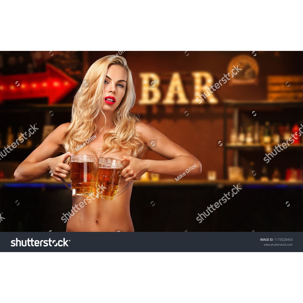 Tranh lụa 3d trang trí Nhà hàng Beer Kích Thước 1,5m x 2m QBQN-1