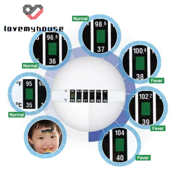 10 Thanh Đo Nhiệt Độ Trán Cho Bé Có Thể Tái Sử Dụng