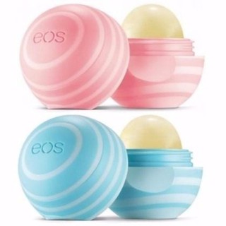 Bộ 2 Son trứng dưỡng môi EOS Visibly Soft Lip Balm 7g (Vanilla Mint, Coconut Milk)
