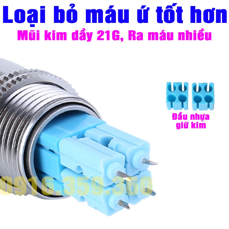 Bút chích máu 4 đầu kim