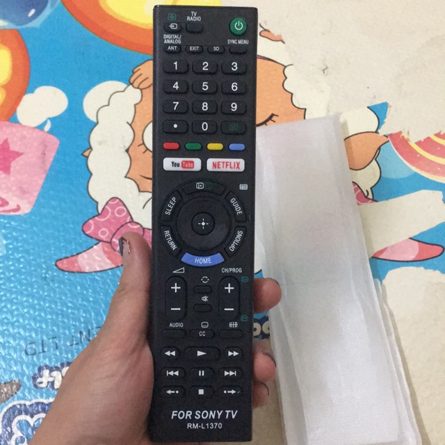 Remote tivi hãng SoNy internet