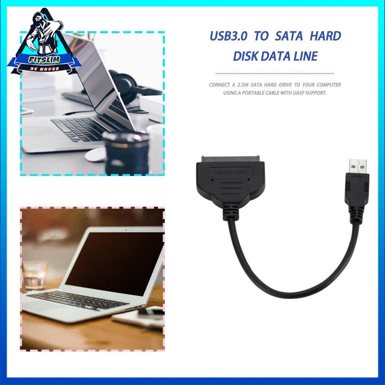 Cáp Chuyển Đổi Usb 3.0 Sang Sata 22 Pin Cho Ổ Cứng Hdd Ssd 2.5 &quot;