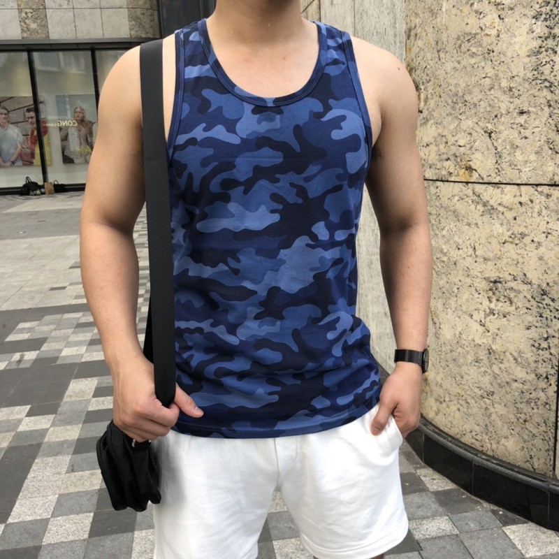 [Rẻ Vộ Địch] Áo Lính Ba Lỗ Rằn Ri Tanktop Nam Chất Cotton 100% xịn xò Mặc Gym, Thể Thao, Đi Chơi hay ở Nhà Mát Vô Đối | BigBuy360 - bigbuy360.vn