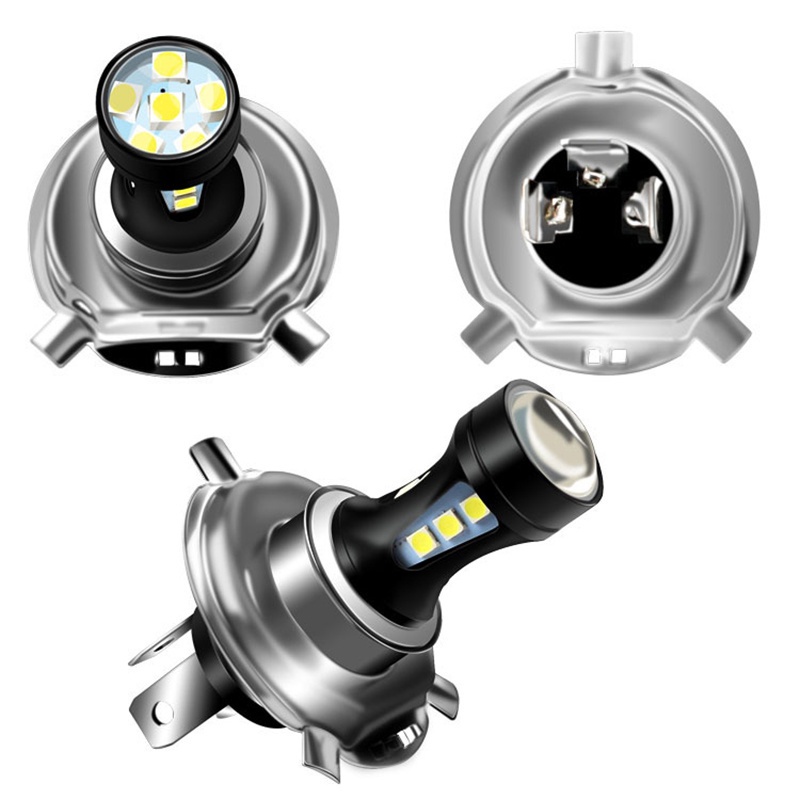 Đèn Pha H4 LED 12V 18W Siêu Sáng Chất Lượng Cao Cho Xe Hơi Xe Máy