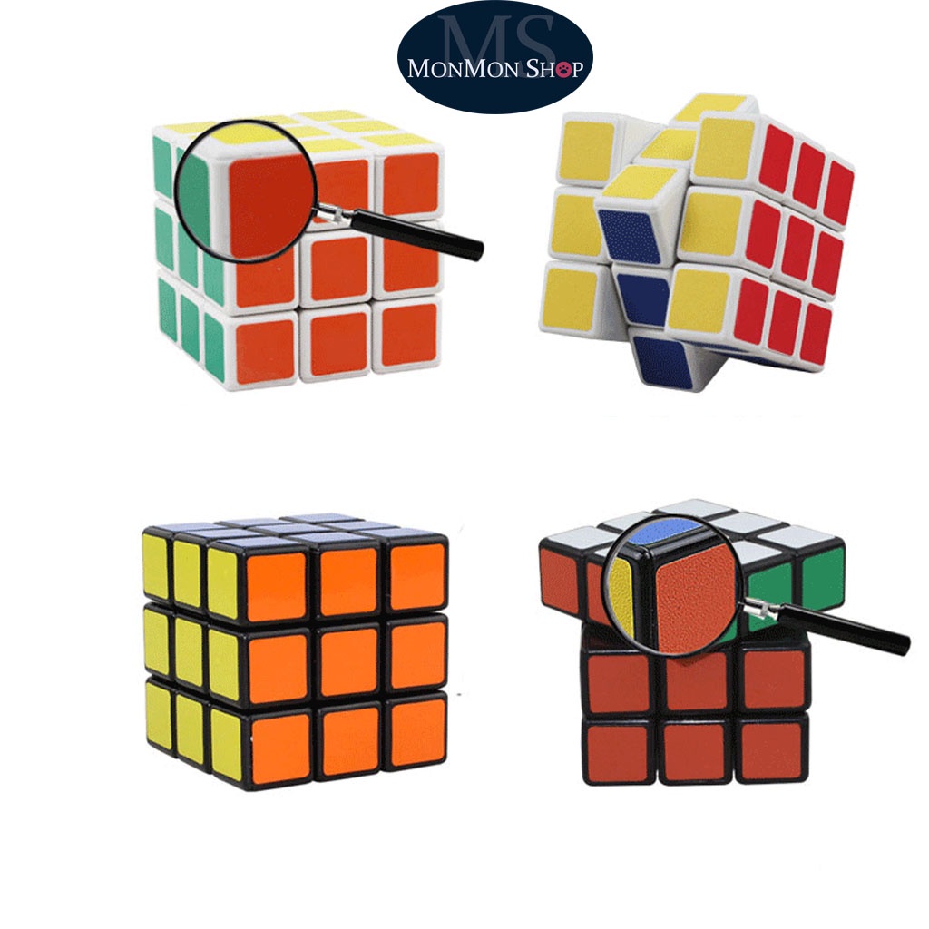 Rubik 3x3/Đồ chơi RuBik, Khối lập phương ma thuật xếp hình 3 tầng mượt mà chất lượng đảm bảo