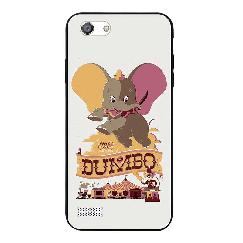 Ốp Lưng Silicone In Hình Voi Con Có Dây Đeo Cho Oppo A33 A37 Neo7 F1s A39 A57 F5 F7 A3 A5 A3s F9 A7 A5s A9 2020 A11x