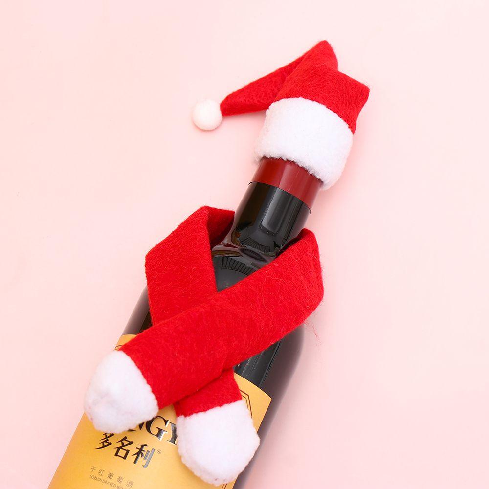 CONOPERY Vỏ Bọc Chai Rượu Hoạ Tiết Giáng Sinh Dễ Thương