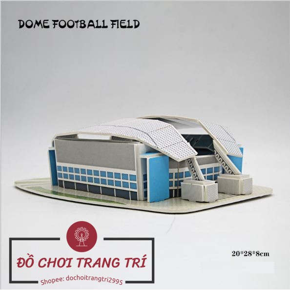 Đồ chơi lắp ráp giấy 3D mô hình sân vận động