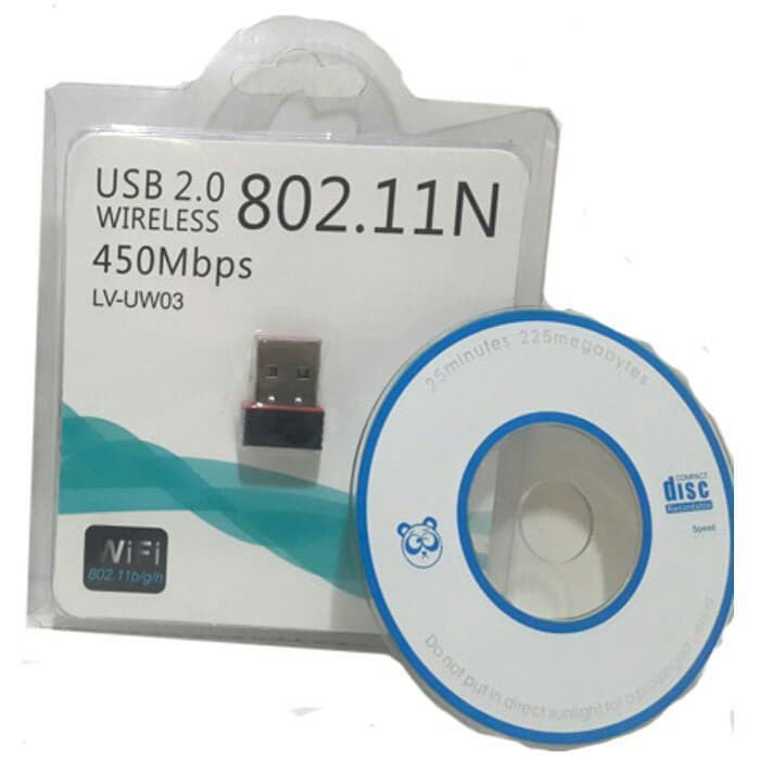 USB Thu Wifi Mini 802.11n tốc độ 450Mbps Không Anten