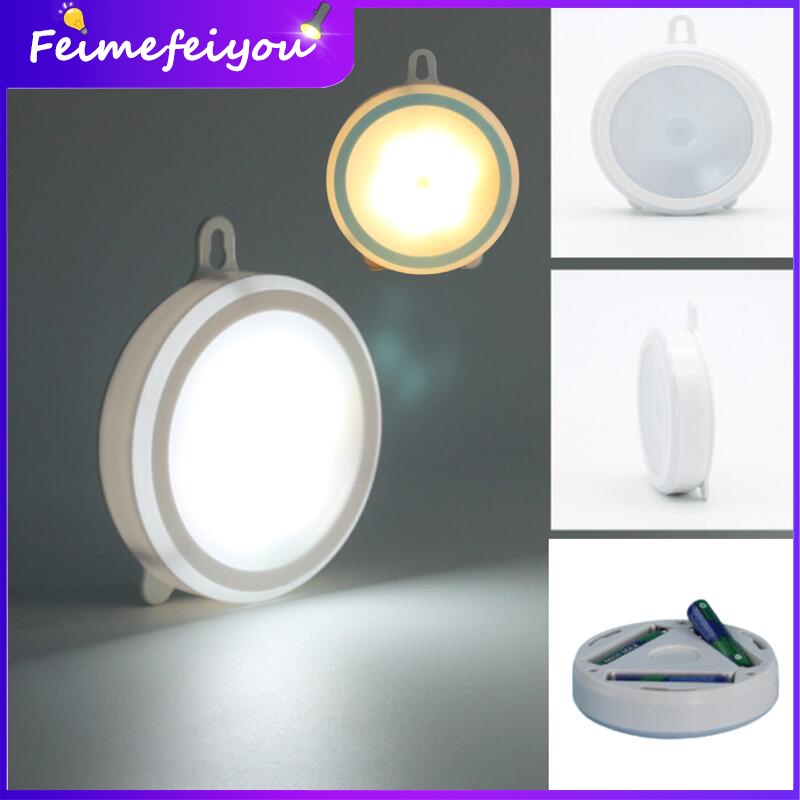 Đèn LED Không Dây Cảm Ứng Ánh Sáng Trắng/Vàng (Trắng/Vàng) Dùng Cho Phòng Ngủ/Phòng Khách/Tủ/Tủ/Phòng Tắm Với Cảm Biến Chạm 3 * Pin AAA 0.6W