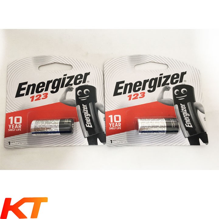 Pin CR123, CR123A Energizer 3v Lithium chính hãng