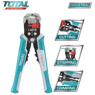 Kềm tuốt dây điện tự động / đa năng 3 trong 1 total tht15246