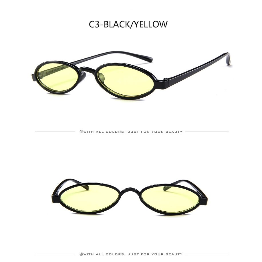 Mắt kính chống nắng tròng tròn thời trang cổ điển dành cho nam nữ phong cách Âu Mỹ