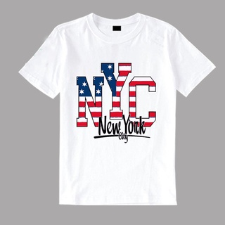 Áo thun nam nyc city vải thun cotton mềm mịn