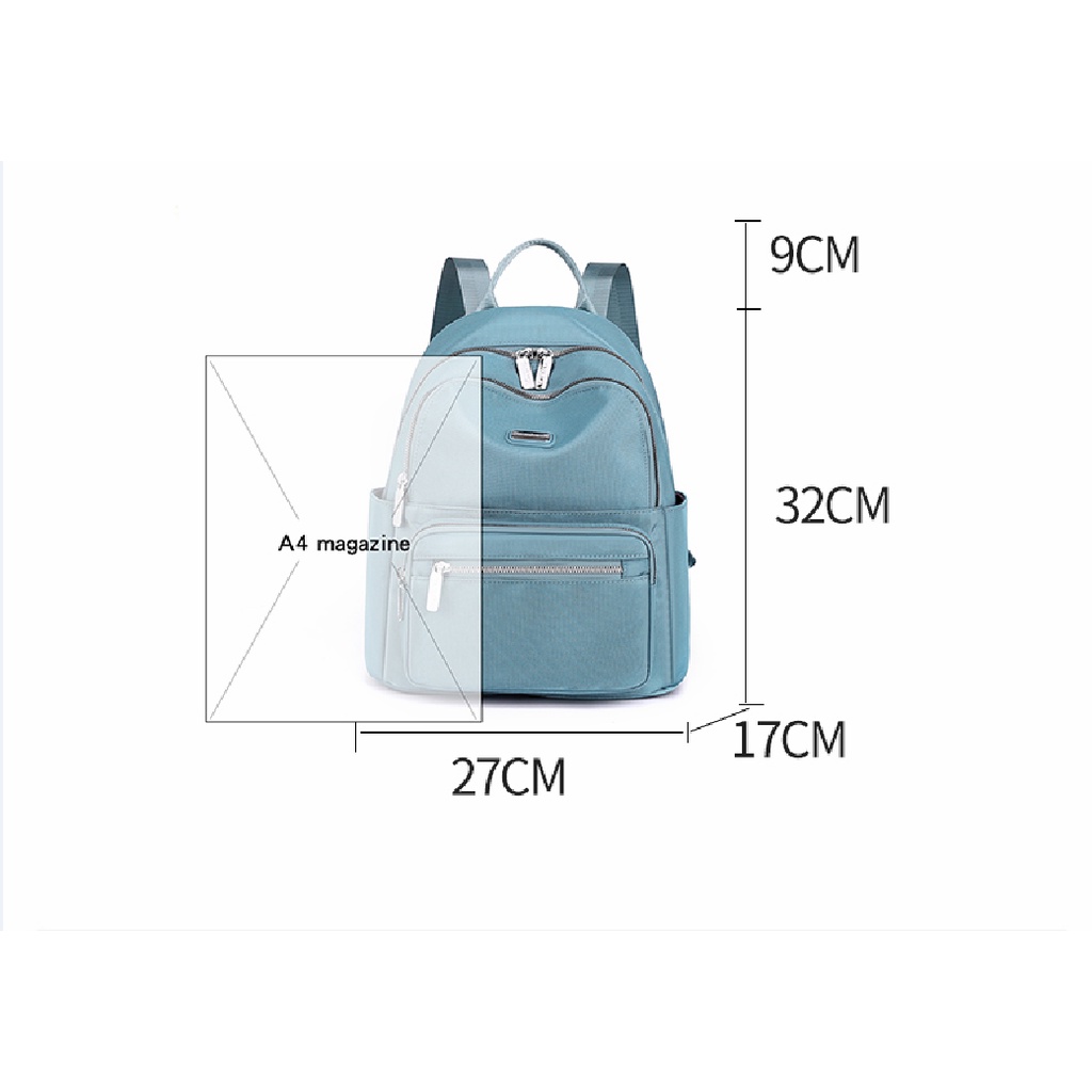 Ba Lô Canvas Thiết Kế Đơn Giản Phong Cách Mới Cho Nữ