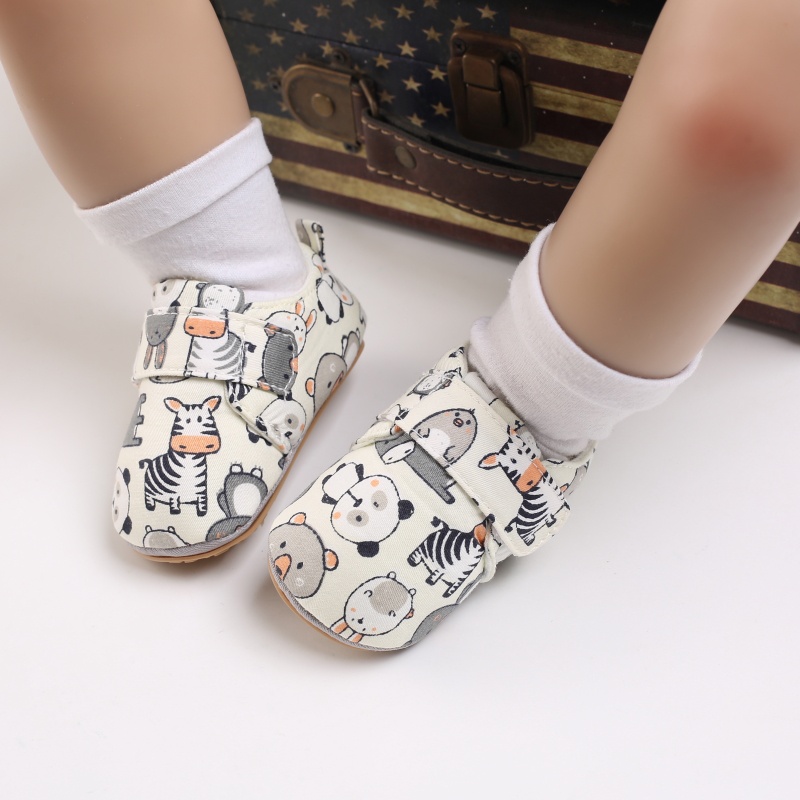 Giày Cao Su Mềm Chống Trượt Dễ Thương Cho Bé Sơ Sinh 0-18 Tháng Tuổi
