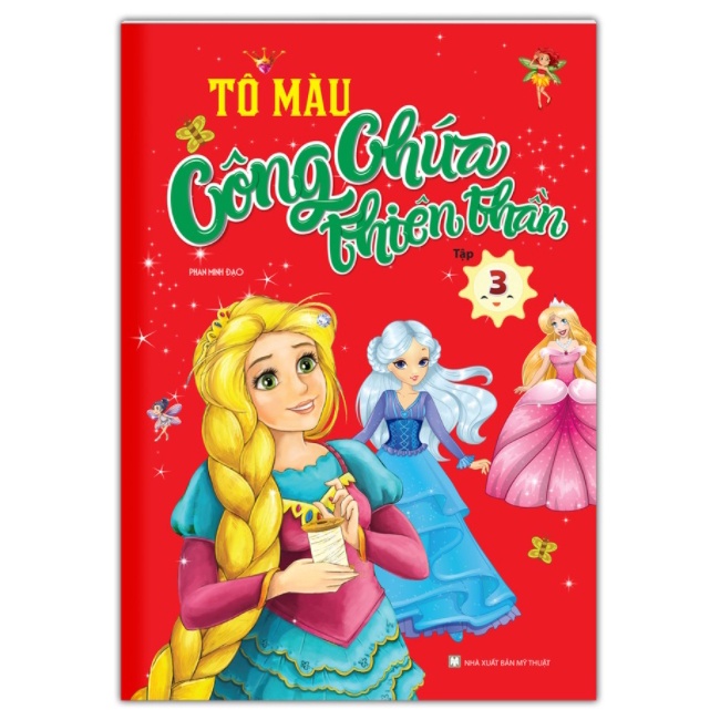 Sách - Tô Màu Công Chúa Thiên Thần (Tập 3)
