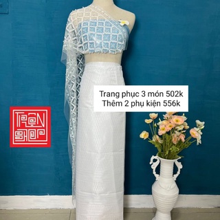 Set Trang phục Thái Lan 3 món hàng sẵn