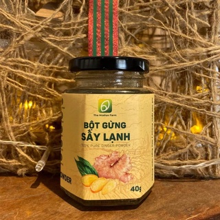 Bột Gừng Sấy Lạnh The Moshav Farm 40 gram hũ thủy tinh