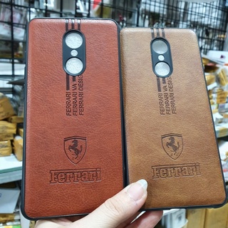 Ốp Xiaomi Redmi 5, Redmi 5plus dẻo,vân kiểu da dập logo thời trang.