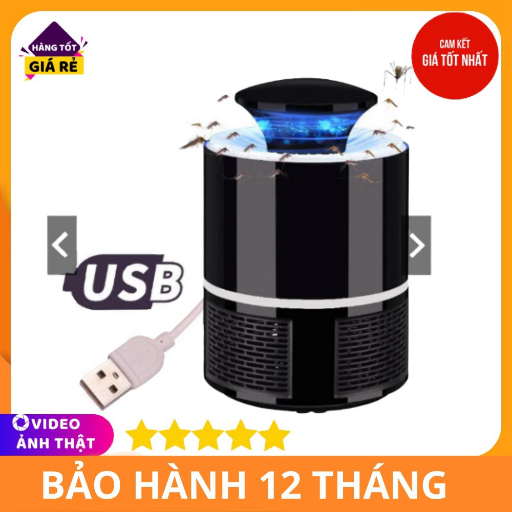 [HÀNG SẴN-FREESHIP] Đèn Bắt Muỗi Mosquito Killing Cao Cấp Công Nghệ Đèn LED Dùng Nguồn USB Tiện Dụng