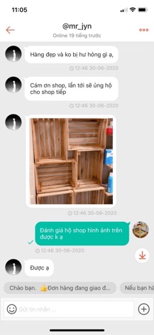 Thùng gỗ pallet nội thất kiểu hàn, size M