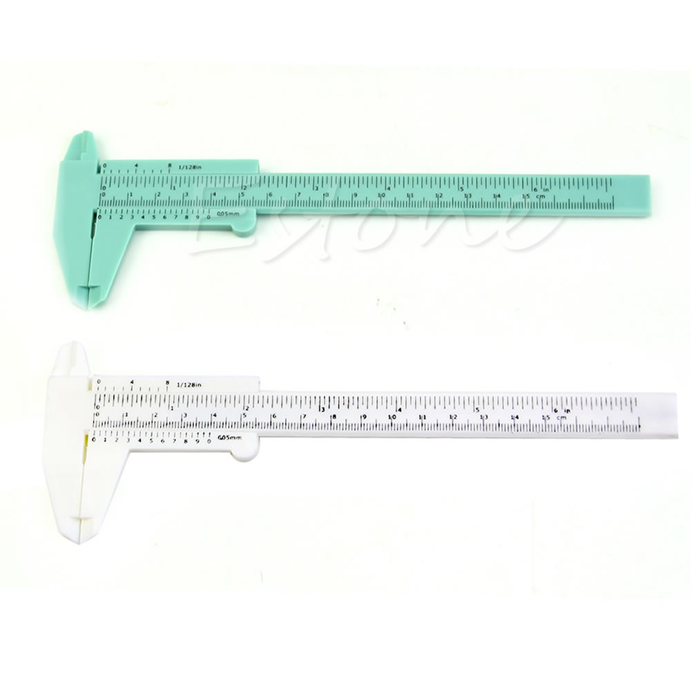 Thước đo kích thước 6inch 150mm bằng nhựa