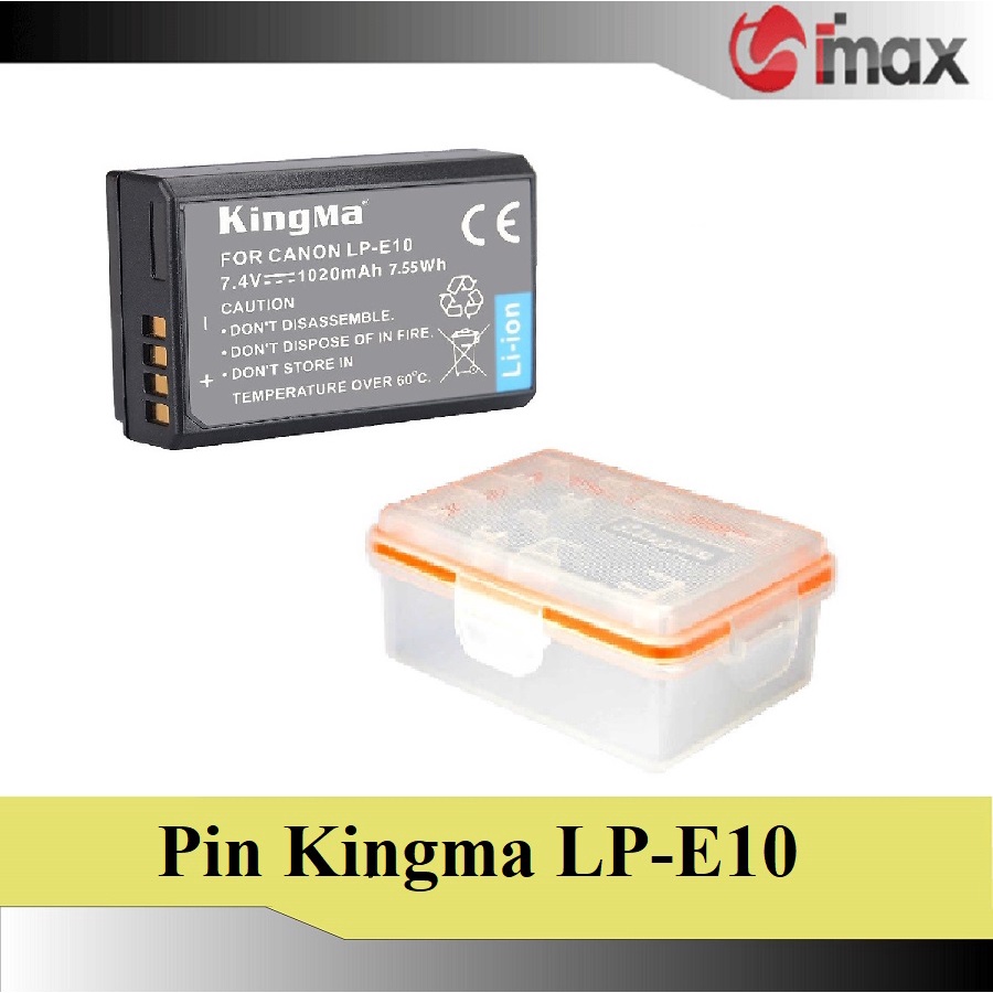 Pin máy ảnh KingMa for Canon LP-E10