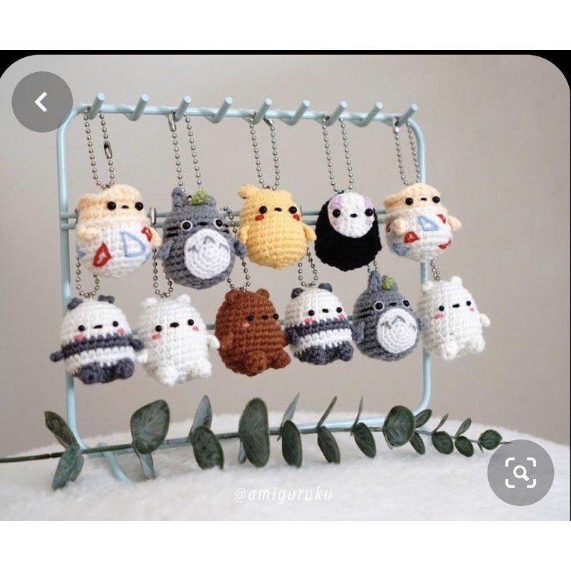 MÓC KHOÁ NHÍ BẰNG LEN