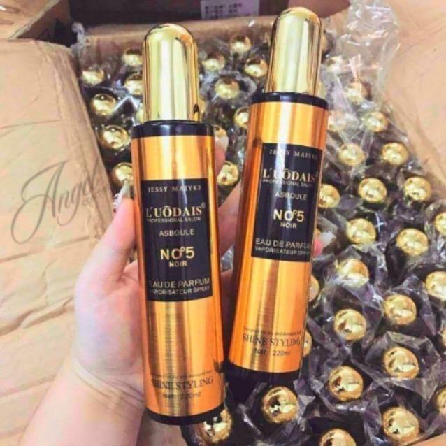 XỊT DƯỠNG TÓC HƯƠNG NƯỚC HOA No5