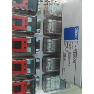 RELAY TRUNG GIAN 8C Omron