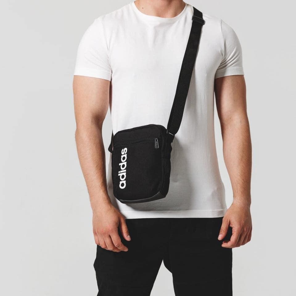 ✔️  Túi đeo chéo adidas NEO LINEAR CORE ORGANIZER BAG - DT4822 / ẢNH THẬT / CAM KẾT CHUẨN CHÍNH HÃNG