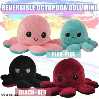 Octopoda doll double-sided flip octopus plush toy doll marine life doll FURNITURE