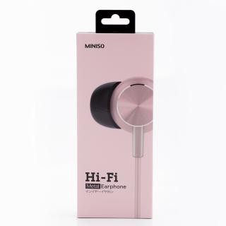 Tai nghe CD Miniso (hồng)