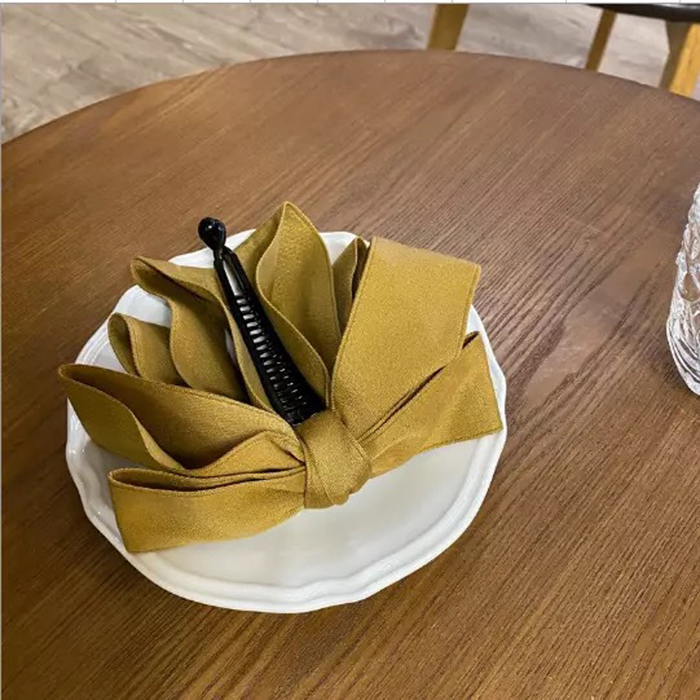 Kẹp Tóc Nữ Hình Nơ Đáng Yêu Nhiều Màu Sắc Sau2Life