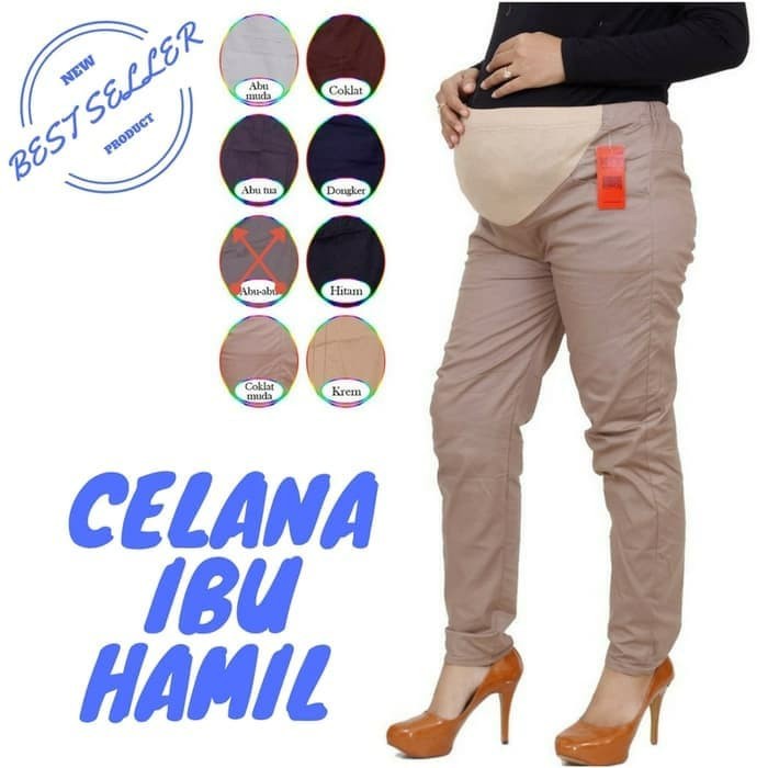 Quần công sở màu trơn mềm mại thoải mái đa năng cho phụ nữ mang thai G9R8