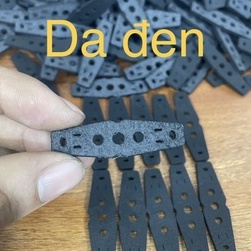 1 tấm Da 3 lỗ ( Da đen ) cho dây ná cao su
