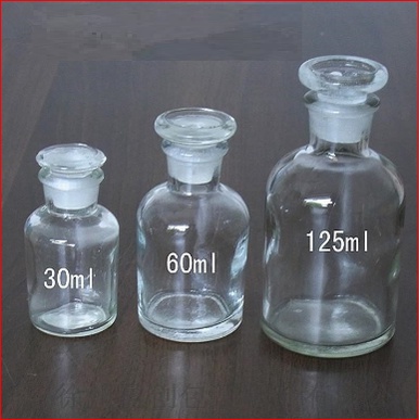 Chai thủy tinh lọ thủy tinh nút mài MIỆNG HẸP đựng hóa chất, dược liệu, mỹ phẩm, tinh dầu60ml,125ml,250ml, 500ml, 1000ml