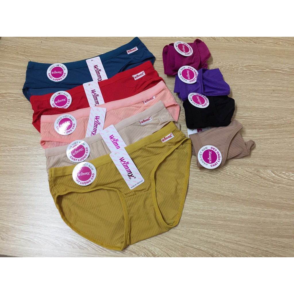 QUẦN LÓT COTTON CO DÃN 4 CHIỀU CỰC ĐẸP cho chị em từ 40-56kg Hàng Siêu Đẹp (Ảnh Thật)