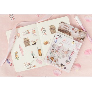 Hình dán trang trí sticker chủ đề văn hóa Nhật Bản STK067