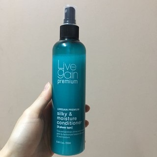 Nước xịt dưỡng tóc khô xư tổn (xã khô) Livegain Silky & Moisture Conditioner 250ml