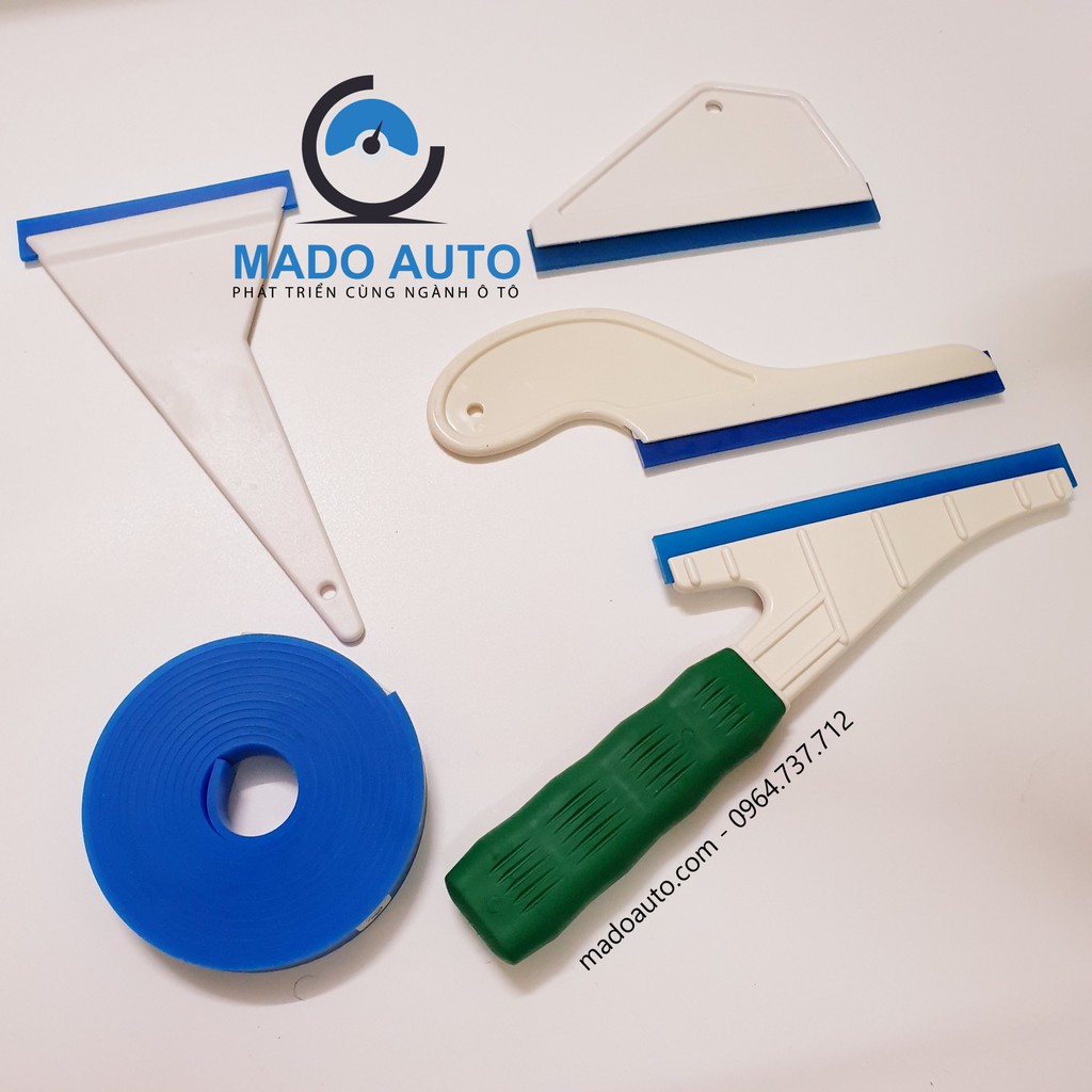 Lưỡi cao su thay thế dùng cho gạt nhựa dán Film - Đoạn 1 Mét