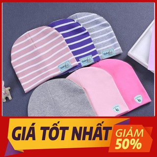 Ưu đãi 50% -  Mũ nỉ sơ sinh dày, mềm giữ ấm cho bé